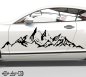 Preview: 46362 Berge Silhouette Aufkleber
